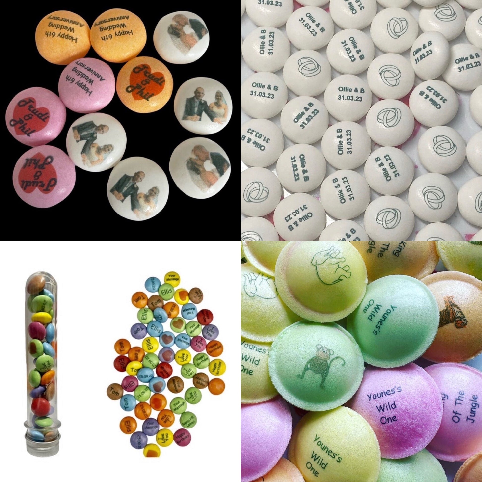 Personalised chocolate gift printed gift valentines gift, birthday gift The perfect valentines and birthday perfect gift for him for and a birthday gift or personalised gift bag smarties gift personalised smarties