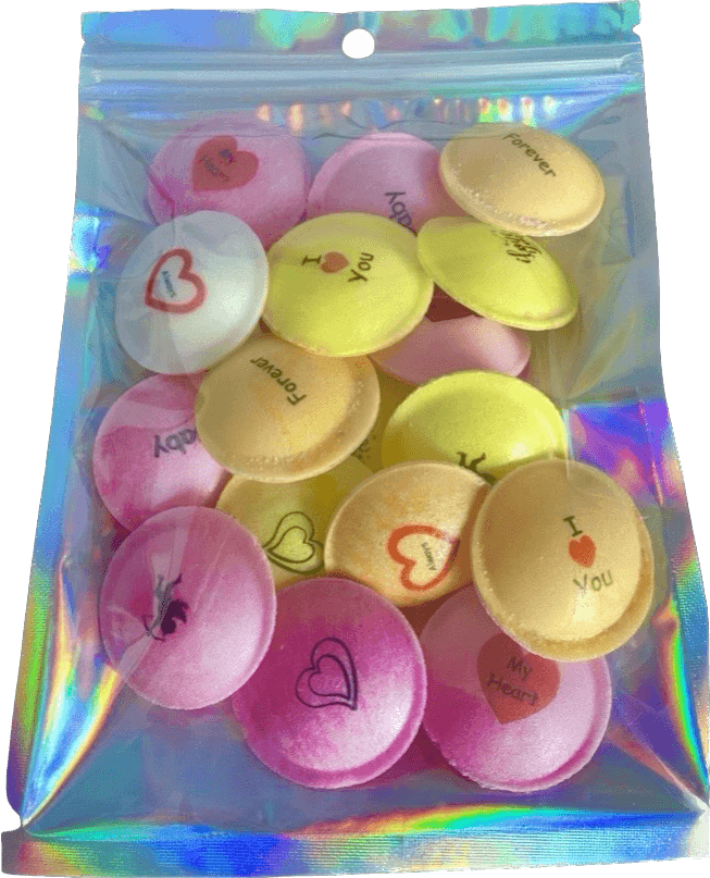 flying saucer sweets personalised flying saucers personalised retro sweets UFO sweets personalised gift for him gift for her party bag gift
